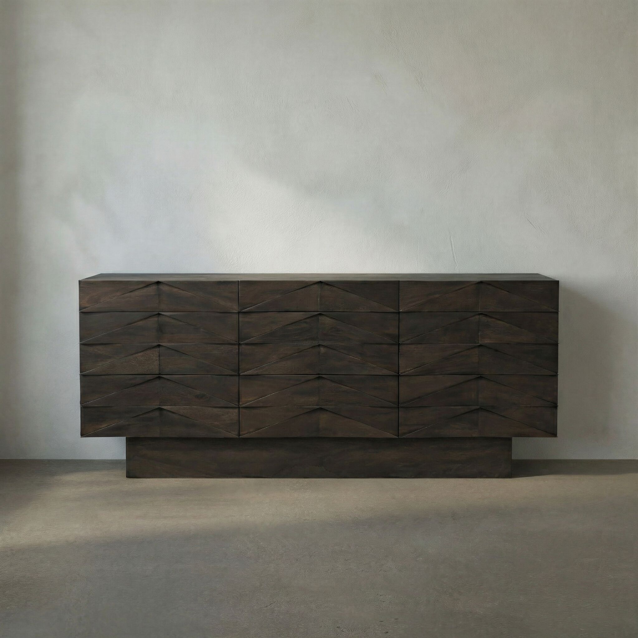 Drake 75 X 22 inch Ebony Walnut Sideboard